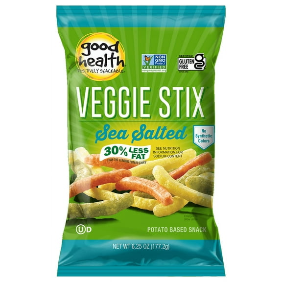 Pack of 10, Good Health Sea Salt Veggie Stix®, 6.25 oz