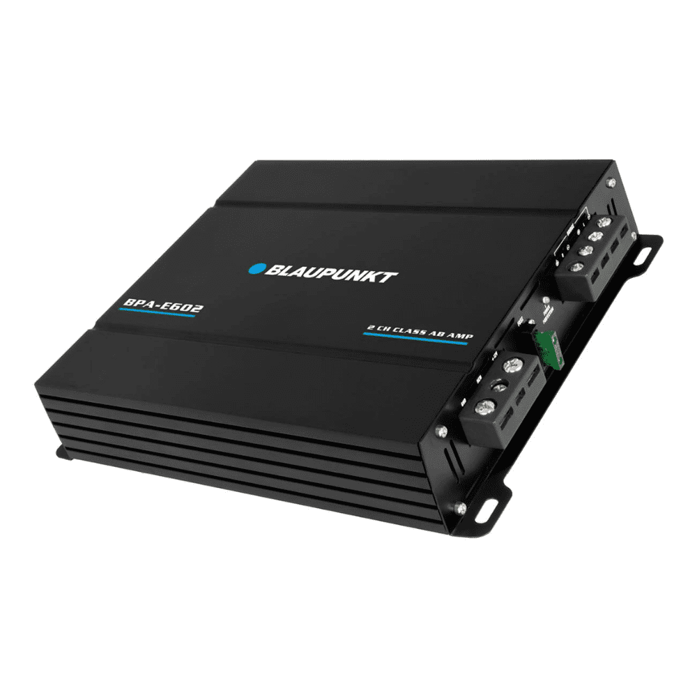 Blaupunkt E-Series BPA-E602 2 Channel Car Amplifier 180W RMS Power 2 OHM Stable