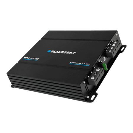 Blaupunkt E-Series BPA-E602 2 Channel Car Amplifier 180W RMS Power 2 OHM Stable