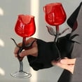 thumbnail image 4 of RKSTN Verre à Vin Rose Rouge 160Ml, 4 of 7