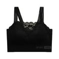thumbnail image 2 of Spring Saving GaThRRgYP Lingerie Women,Women's Solid Color Fashion Lace Gathering Large Chest without Steel Ring Back Underwear Daily Bra, 2 of 3