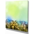 thumbnail image 2 of Fleurs Blanches Jardin en Couleur Douce - Impression sur Toile Florale, 2 of 4