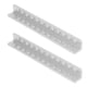 thumbnail image 1 of 2 piezas 12 agujeros tipo L accesorios para robots de viga de aluminio 12 x 12 x 104 mm 3103-0012-0104, 1 of 8