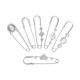 thumbnail image 2 of Broche de cristal artificial Zulema 6 piezas para mujer, 2 of 8