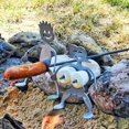thumbnail image 3 of 2 uds soporte para barbacoa accesorios de tenedor DIY (excluyendo tenedores) BBQ Campfire Stick Fun Camping fiesta al aire libre acero inoxidable BBQ Stand Tool Set, 3 of 5