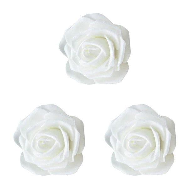 Billuyoard 50 piezas de flores biónicas artificiales rosas de simulación de espuma PE arreglos florales falsos decoraciones regalos de boda CBP280449