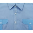 thumbnail image 6 of Atasi Men's Pathani Style Men's Salwaar Kameez Blue Punjabi Shirt-XX-Large, 6 of 7