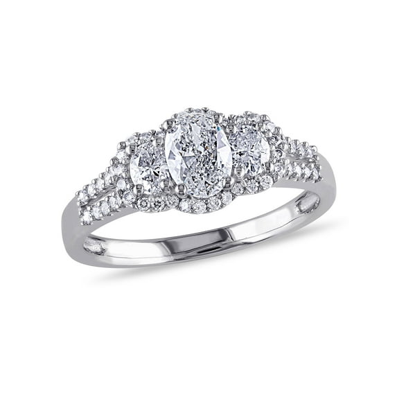 Everly Women's Diamond 14K White Gold Engagement Ring