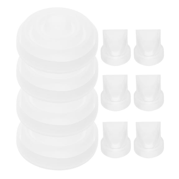 Clispeed Flexible Pump Flange Inserts Silicone Transparent 1 Set