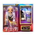 thumbnail image 1 of Poupée-mannequin Rainbow Vision Rainbow High Royal Three K-pop – Tiara Song (lilas et violet), 1 of 6