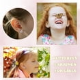 thumbnail image 2 of Butterfly Earrings as 8 Year Old Birthday Gifts for Granddaughter Daughter Niece Earrings,8th Birthday Christmas Valentines Gifts for woman Hypoallergenic Screw Back Stud Earrings, 2 of 4