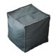 thumbnail image 1 of Cubierta otomana Pouf Cover Footstool Storage Ottoman Cover Handmade Bedroom Under Desk square blue cuadrado azul Magideal Cubierta otomana, 1 of 7