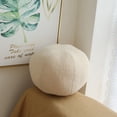 thumbnail image 4 of Ludlz Round Pillow Throw Pillow Ball Extra-Soft Fully Filled Minimalist Modern Bedroom Decorative Pillow Cushion, 4 of 8