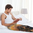 thumbnail image 5 of Sikiie Flower Meditating Rabbit Mens Pajama Pants Sleep & Lounge Pants, PJ Bottoms With elastic waistb and Pockets Small, 5 of 6