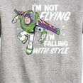 thumbnail image 3 of Toy Story - I'm Not Flying - Toddler And Youth Crewneck Fleece Sweatshirt, 3 of 5