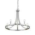thumbnail image 4 of Sawyer 5-Light Satin Nickel Chandelier, 4 of 5