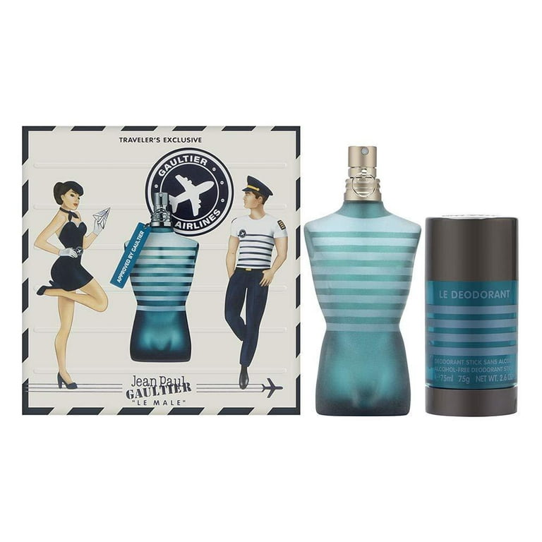 Jean Paul Gaultier Le Male Elixir Parfum 3-Pcs Gift Set (4.2 Fl Oz Eau De  Parfum Spray + 2.5 Fl Oz Shower Gel + 0.3 Fl Oz Eau De Parfum Travel Spray)
