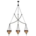 thumbnail image 2 of Meyda 140698 63 in. Larkfield 3 Light Bar Pendant, 2 of 5