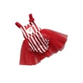 thumbnail image 3 of ITFABS Noël Bande Santa Claus Impression U-Forme de Cou Tulle Romper, 3 of 9