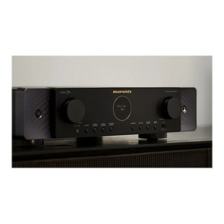 Marantz - Cinema 70S 50W 7.2-Ch Bluetooth Capable with HEOS 8K Ultra HD HDR Compatible A/V Home Theater Receiver with Alexa - Black