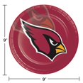 thumbnail image 2 of Trendware Arizona Cardinals Kit De Fiesta De Platos Y Servilletas De Papel, 72 Unidades, 2 of 3