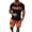 Orange, variant on AJZIOJIRO Mens Summer Pullover T-Shirts Shorts Set S-3XL Casual Short Sleeve Cotton Shirt Tops Pants Set