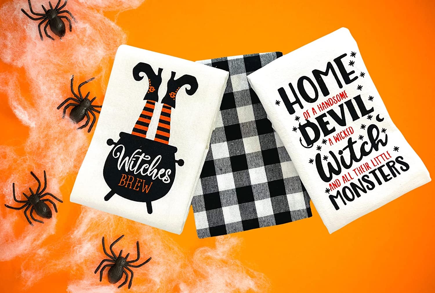 Halloween Cereal Station & Tea Towels — Suburban Soiree