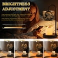 thumbnail image 3 of Candle Warmer Lamp with Timer Dimmer Retro Style Nautical Vintage Beach Octopus Nautical Map Tentacles Candle Lamp Warmer for Jar Candle with 4 Bulbs Gifts for Women House Warming Gifts, 3 of 8