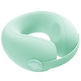 thumbnail image 1 of Almohada cervical de viaje Urnexttour para coche, espuma viscoelástica, verde, 1 of 6
