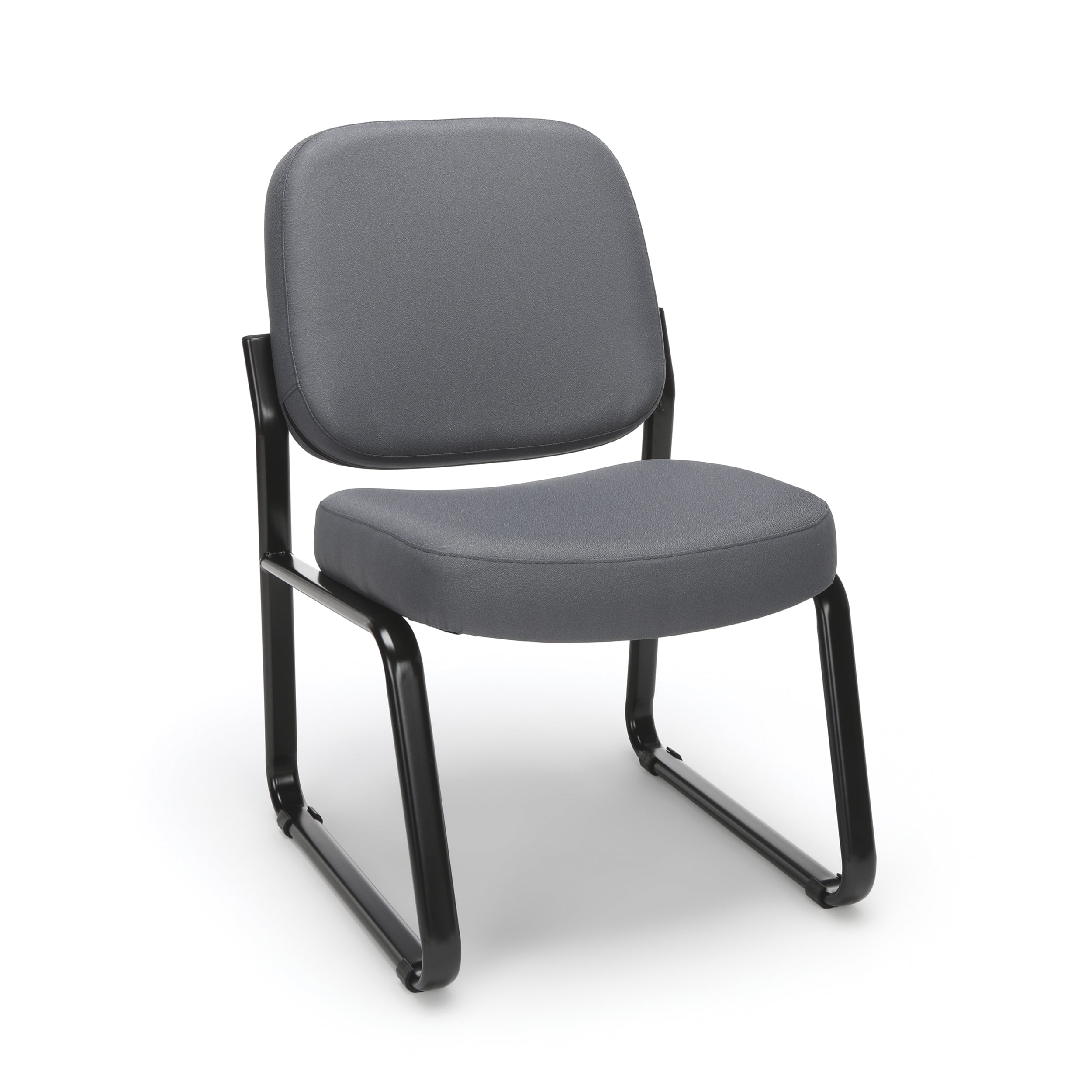 OFM Model 405 Fabric Armless Guest andReception Waiting Room Chair, Gray