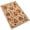 White1#0918, variant on Halloween Area Rug with Pumpkins Moons Maple Leaves Spider Webs Stars, Low-Pile Polyester Carpet for Living Room