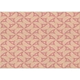 thumbnail image 1 of Ahgly Company Indoor Rectangle Patterned Bean Red Area Rugs, 2' x 4', 1 of 6