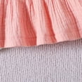 thumbnail image 7 of Tiijoy Girls Summer Outfits Solid Sleeveless Strap Peplum Top Shorts Set, 7 of 7