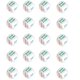 thumbnail image 2 of 20Pcs Party Dice Wagers Game Dice, Dinner Dice (Random Color), 2 of 3