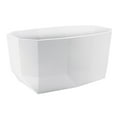 thumbnail image 6 of Kingston Brass VTSQ593024 59-Inch Acrylic Oval Double Ended Freestanding Tub with Drain in Glossy White, 6 of 8
