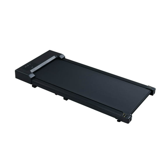 2.5HP Under Desk Treadmill, Portable Walking Pad for Home & Office, Compact Running & Walking Machine with Control, LED Display, Black