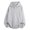 Gray, variant on Mens Hooded Sweatshirt Hoodies for Men Pullover Long Sleeved 1/4 Zipper Pocket Pullover Solid Color Fashion Loose Tops Weekend Workout Fall Winter Wear White