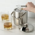 thumbnail image 6 of True Insulated Stainless Steel Ice Bucket with Tongs for Outdoor BBQ Party, 6 of 9