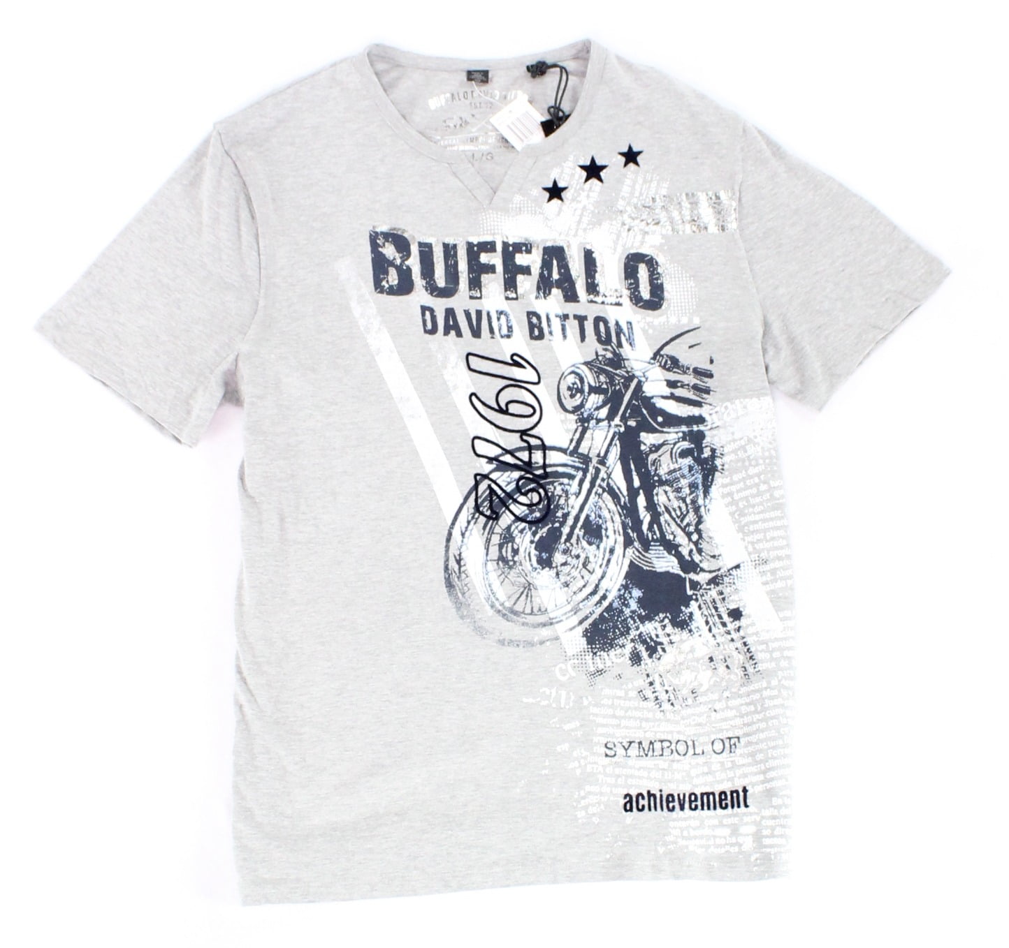 Buffalo Jeans Mens Large Logo Graphic Tee Shirt L