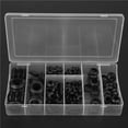 thumbnail image 4 of Juego De Anillos De Sellado De Ojal De Goma,200 Piezas Negro 3/16 "\ 1/8" \ 1/4 "\ 5/16" \ 3/8 "\ 1/2" \ 5/8 "\ 3/4" Scienceny TO003397-00, 4 of 7