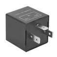 thumbnail image 2 of Electronic Turn Flasher Relay CF14KT Universal 3 Pins 128V 01W-150W Adjustable LED Turn Light Flasher Flash Relay for Car, 2 of 4