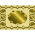thumbnail image 1 of Ahgly Company Machine Washable Indoor Rectangle Transitional Dark Golden Rod Brown Area Rugs, 2' x 5', 1 of 7