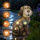 thumbnail image 4 of Estatua de Jardín de Perro Solar Smadeer con Luz para Patio y Jardín, 4 of 7