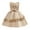 Khaki, variant on Odeerbi Toddler Girls Princess Dresses Party Gowns Lace Evening Dress Mesh Formal Dress Round Neck Sleeveless Dress Khaki