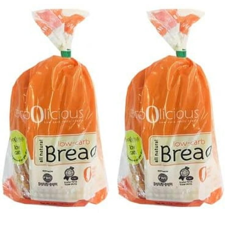 Low Carb Keto Bread - Kosher - 16 oz Each - Low Calorie, Vegan, Sugar Free - No Preservatives - Freeze Upon Receipt