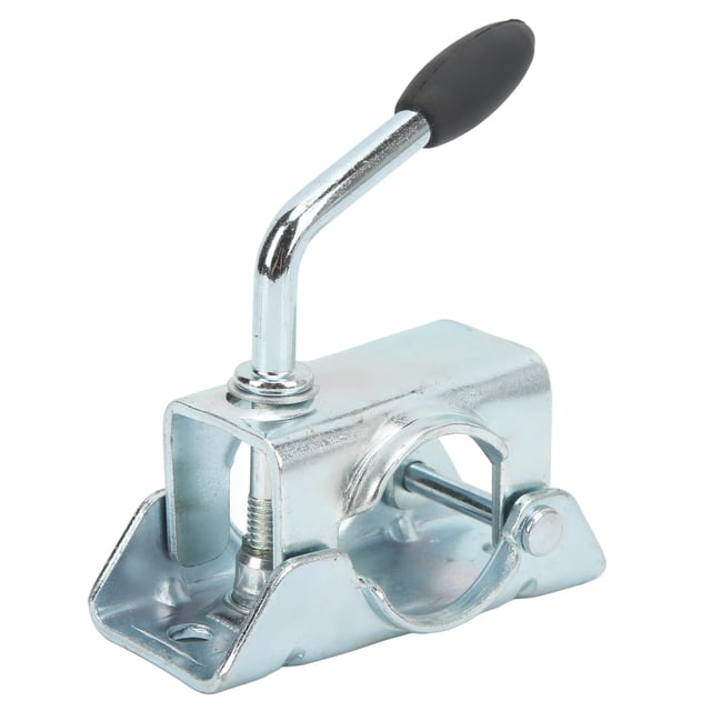 Soporte de soporte de abrazadera dividida para rueda de gato de remolque para diámetro de tubería de 48mm/1,89 pulgadas