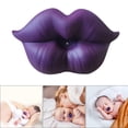 thumbnail image 1 of Chupetes Novedad para bebés Chupetes en apariencia de labio para Chupetes sola pieza para bebés Púrpura Yotijar chupete de silicona, 1 of 10