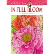 Dover Creative Haven Coloring Book, In Full Bloom