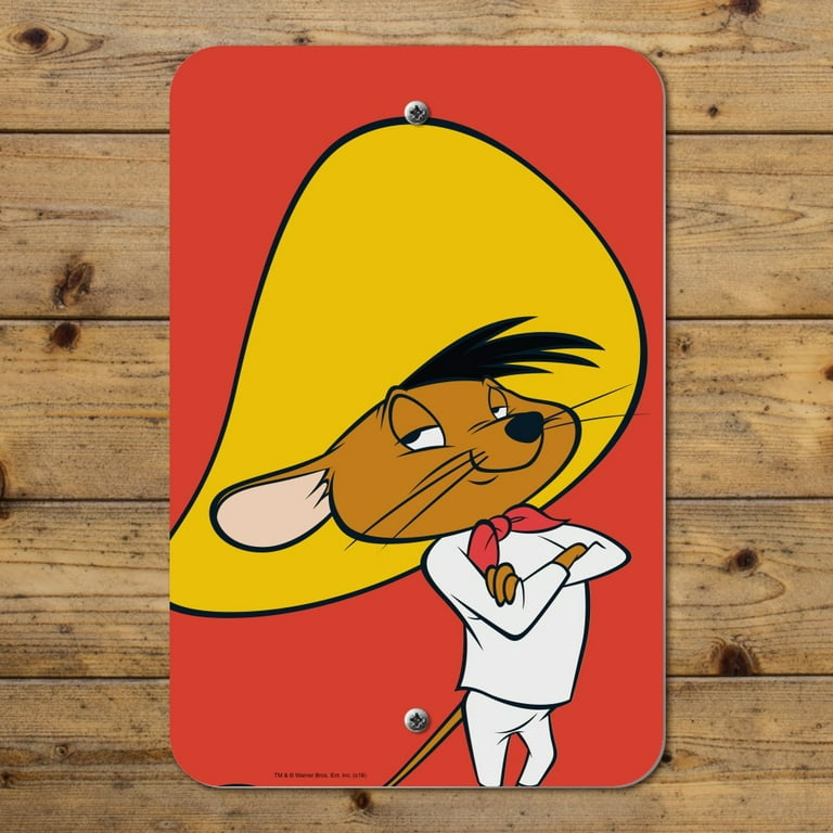 Looney Tunes Speedy Gonzales Home Business Office Sign 