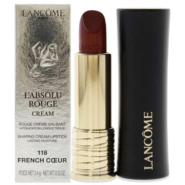 Lápiz labial en crema Lancome LAbsolu Rouge 118 French Coeur 0.12 oz